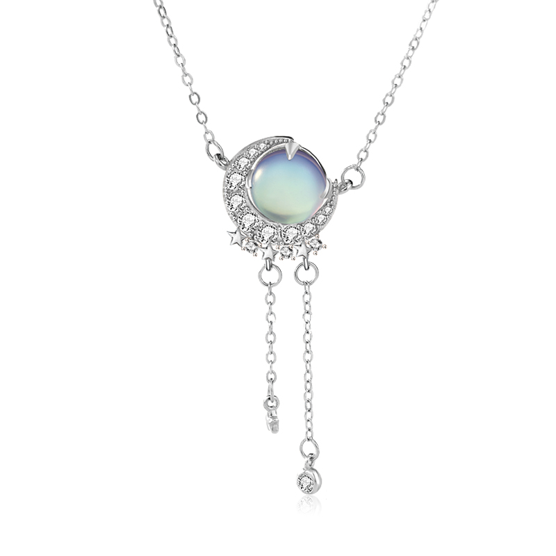 Earth and Moon Necklace