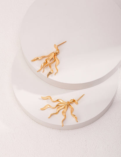 Sun Shape Earrings – Sunbeam