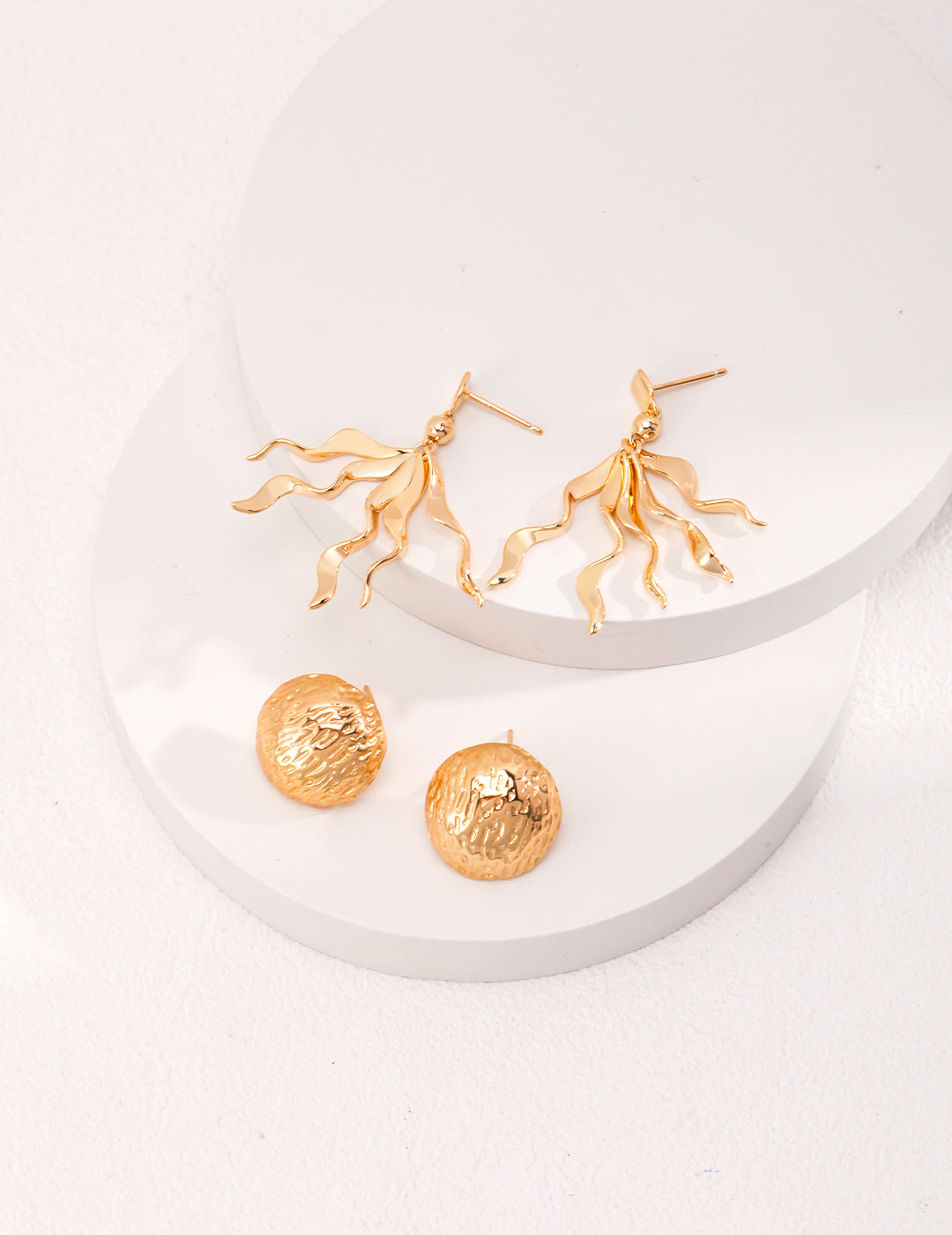 Sun Shape Earrings – Sunbeam