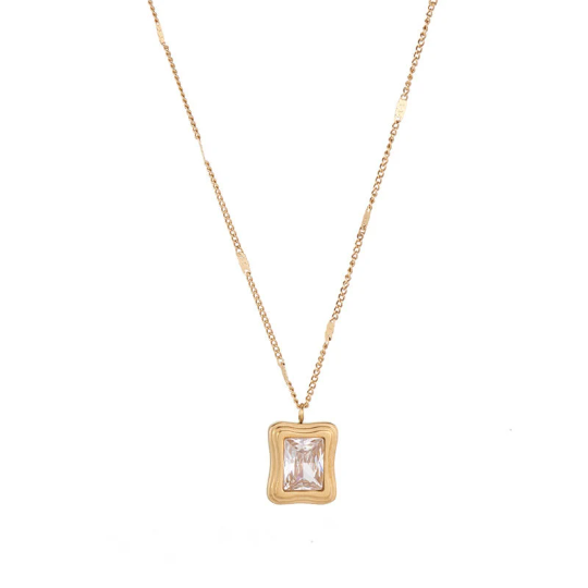 Cubic Zircon Necklace