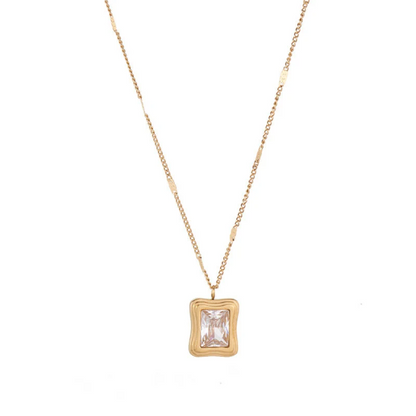 Cubic Zircon Necklace