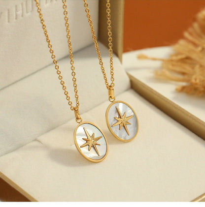 Coin Star Necklace