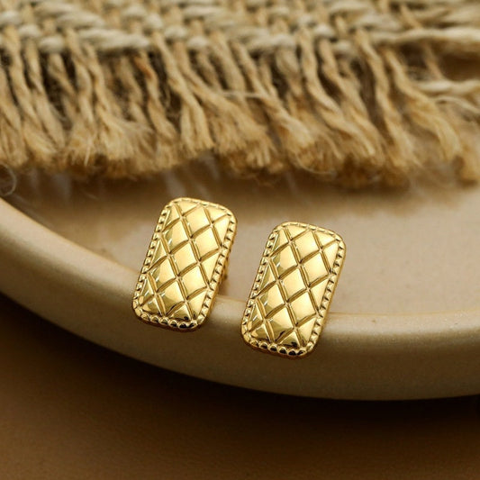 Everyday square earrings